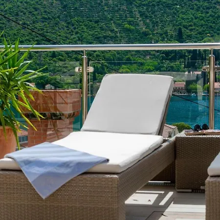 Apartmán Stylish Private With Heated Pool Playground Zaton (Dubrovnik-Neretva)